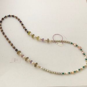 Beaded and Pearl Necklace (D1)